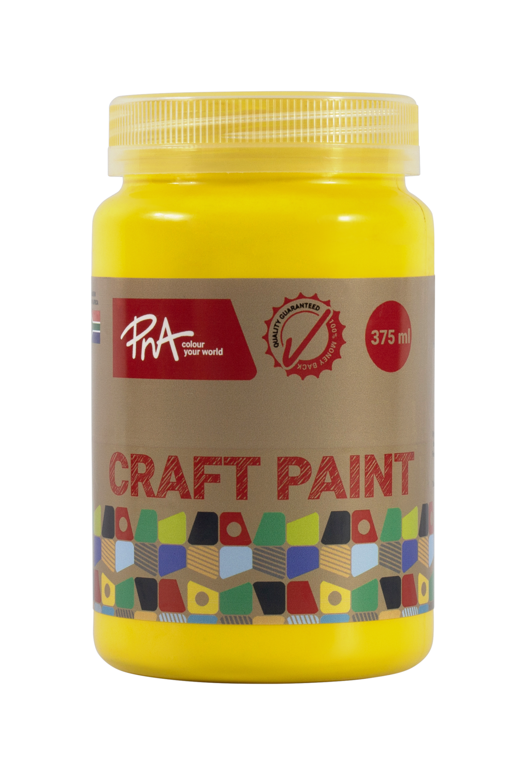 PNA Crafters Paint Golden Whim Bright Yellow 375ml