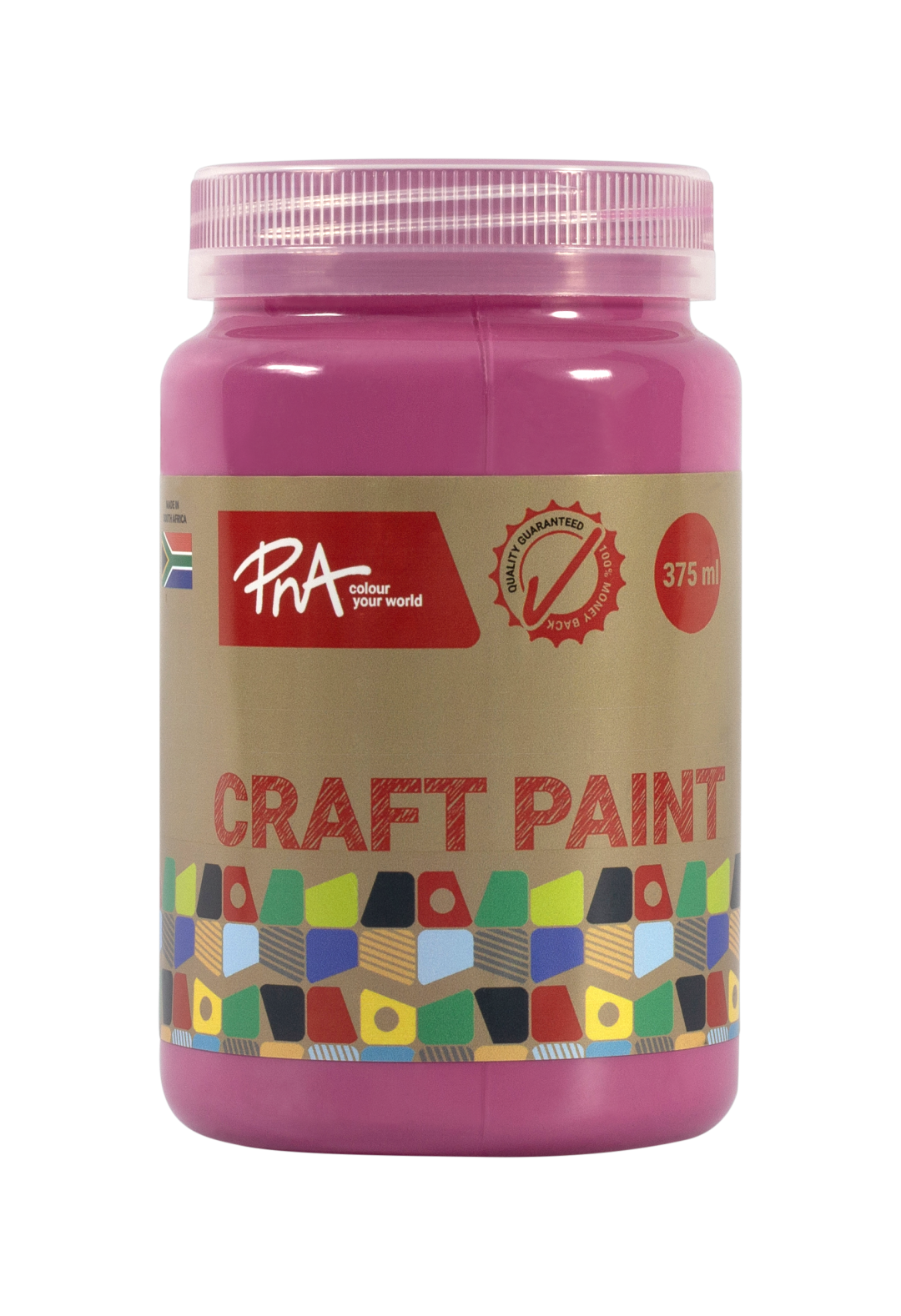 PNA Crafters Paint Pink Riot 375ml