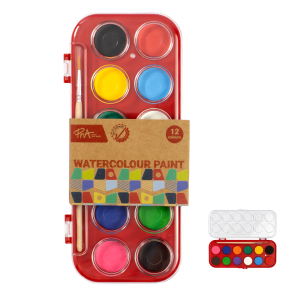 PNA SCHOOL WATERCOLOUR 12 COLOURS