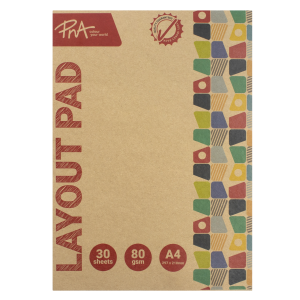 PNA LAYOUT PAD 80GSM A4 30 SHEETS