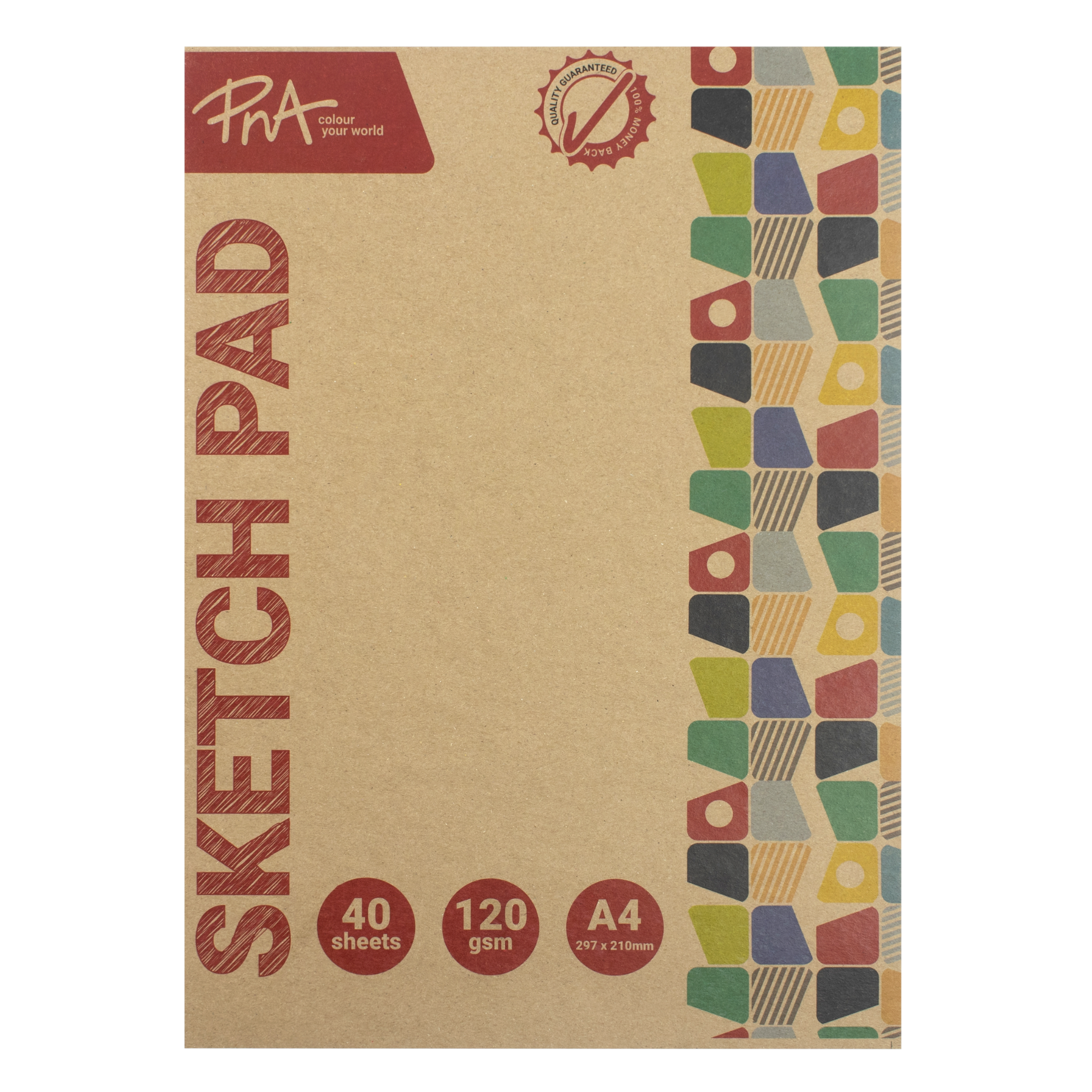PNA SKETCH PAD 120GSM A4 40 SHEETS
