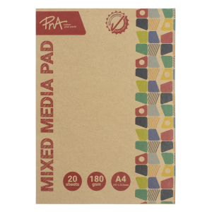 PNA MIXED MEDIA 180GSM A4 20 SHEETS