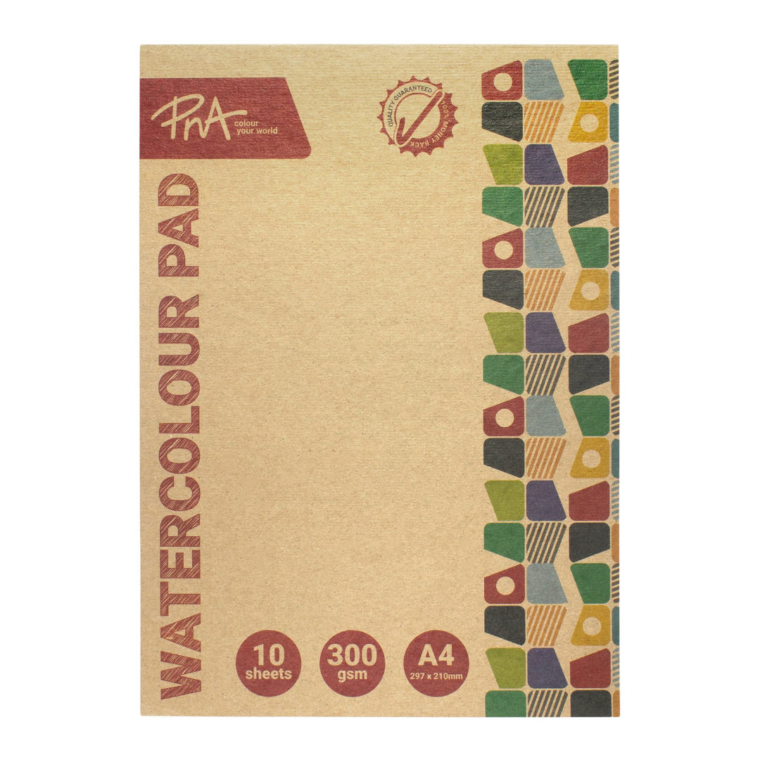 PNA Watercolour Paper A4 300gsm 10 Sheets