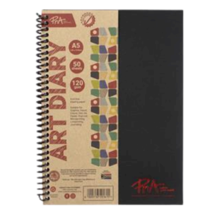 PNA ART DIARY CRAFT COVER DIARY 120GSM A5 50 SHEETS
