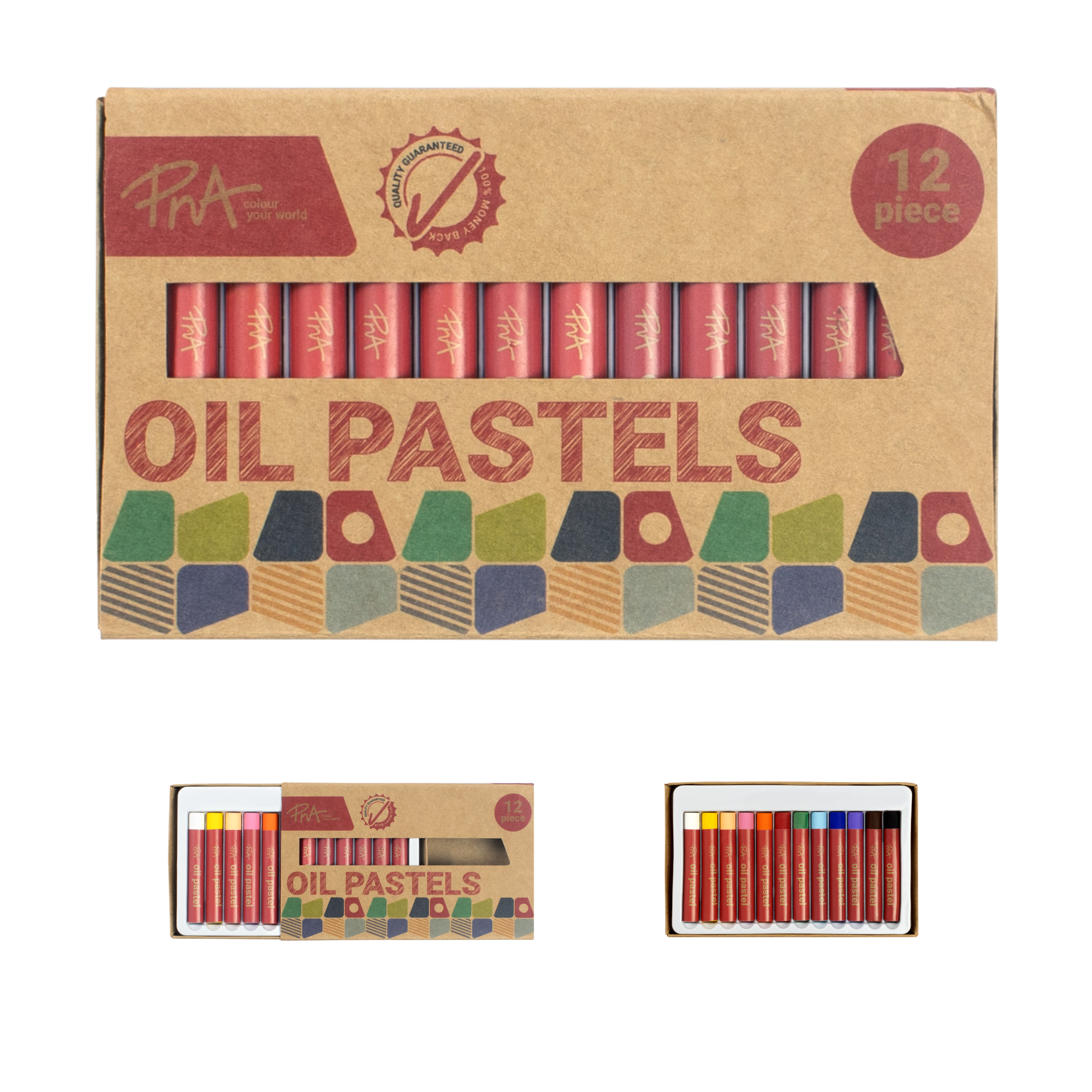 PNA SOFT OIL PASTELS SET OF 12