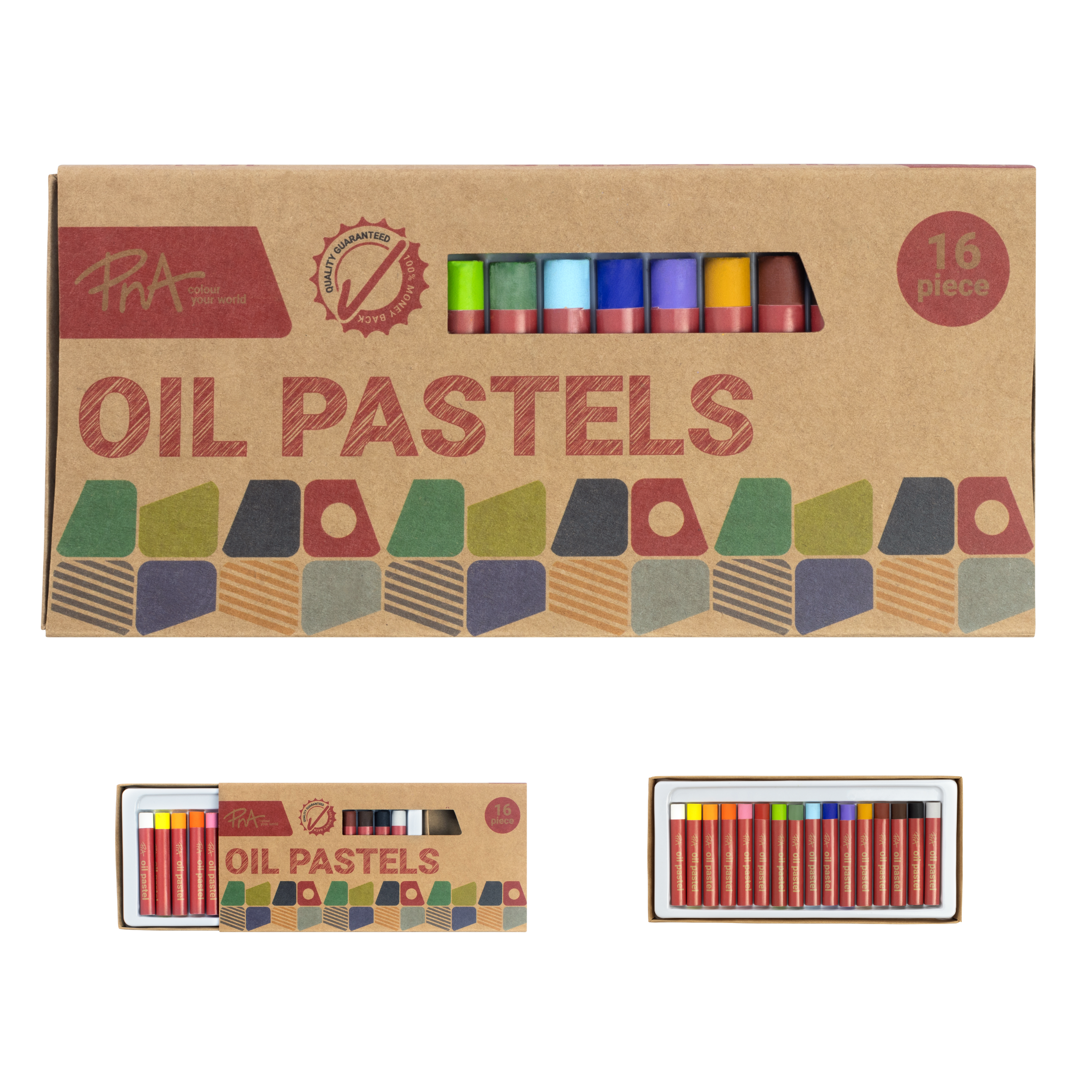 PNA SOFT OIL PASTELS SET OF 16