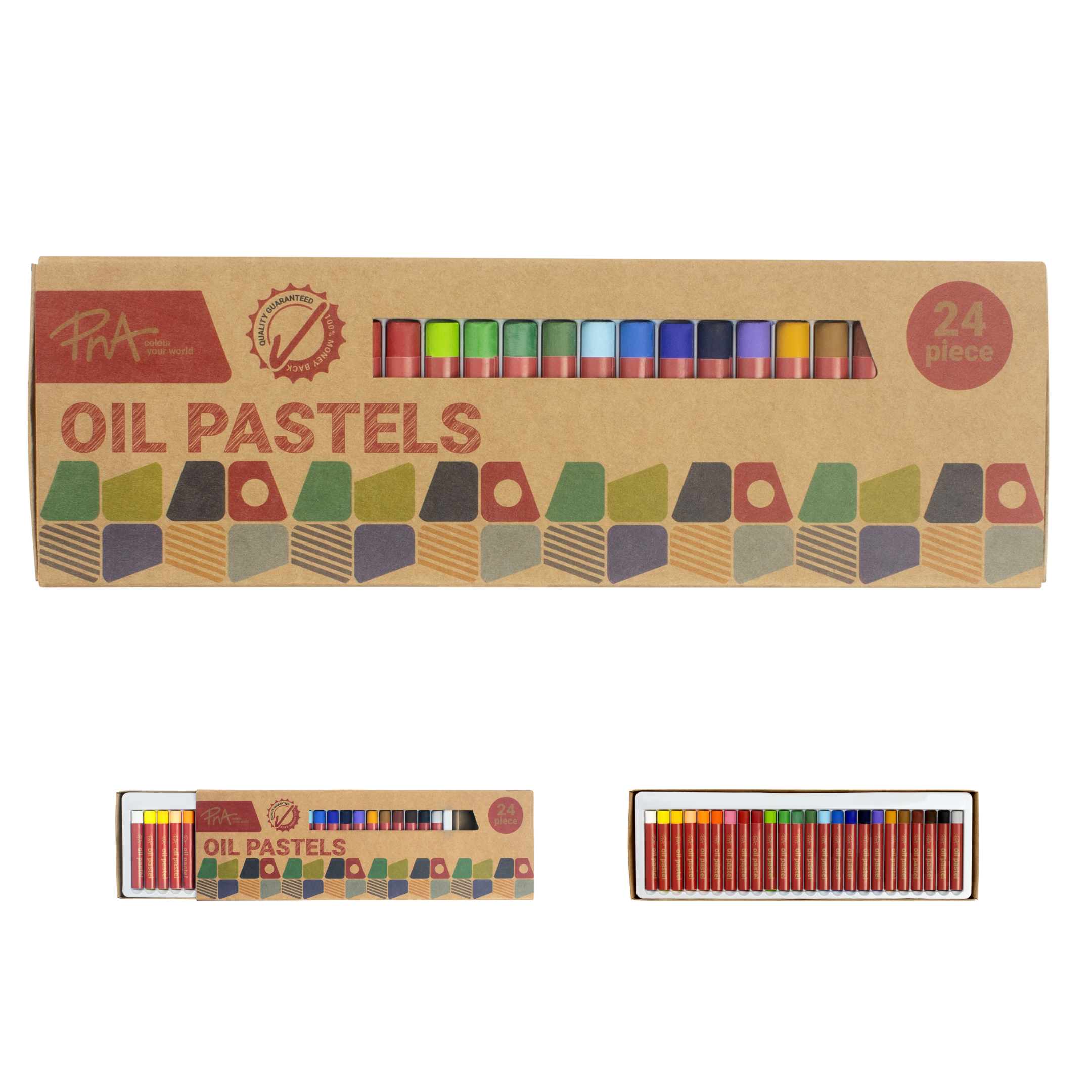 PNA SOFT OIL PASTELS SET OF 24
