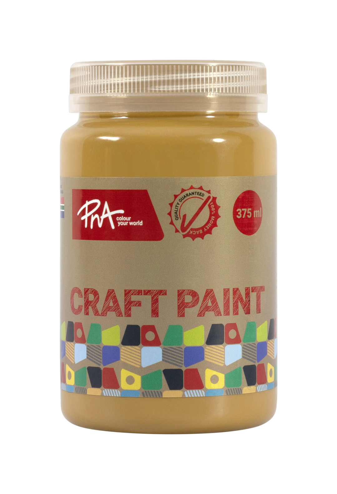 PNA Crafters Paint Burnt Acorn Light Brown 375ml
