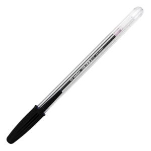 PNA BALLPEN MEDIUM TIP CLEAR BLACK