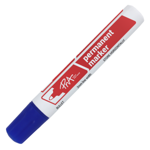PNA Permanent Marker Bullet Tip Blue