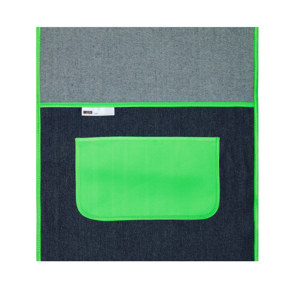 MEECO DENIM CHAIR BAG GREEN 440MM