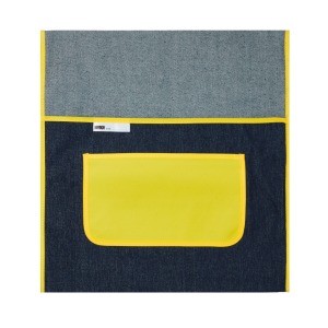 MEECO DENIM CHAIR BAG YELLOW 440MM