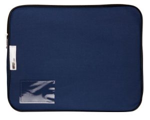 MEECO BOOK BAG CANVAS NAVY BLUE