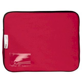 MEECO BOOK BAG CANVAS RED