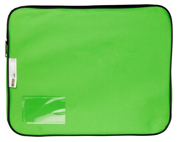 MEECO BOOK BAG CANVAS GREEN