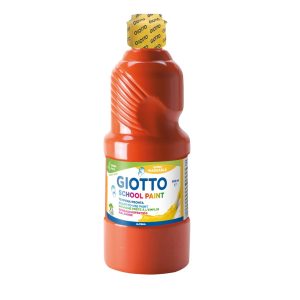 Giotto School Paint Scarlet Red 500ml