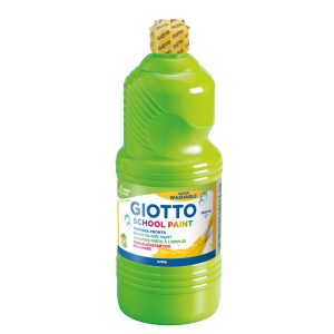 GIOTTO SCHOOL PAINT CINNABAR GREEN 500ML