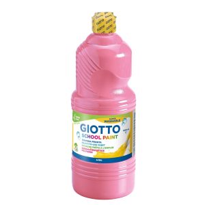 GIOTTO SCHOOL PAINT PINK 1L