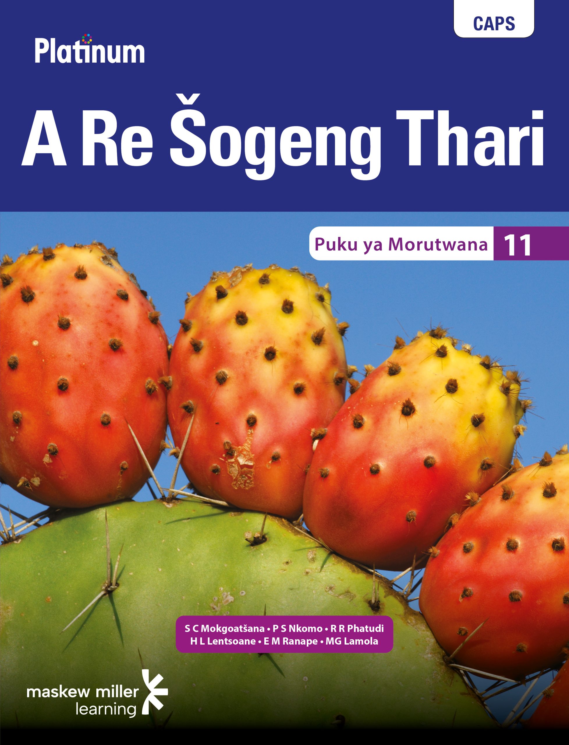 Platinum A Re ŠOgeng Thari Grade 11 Learner'S Book