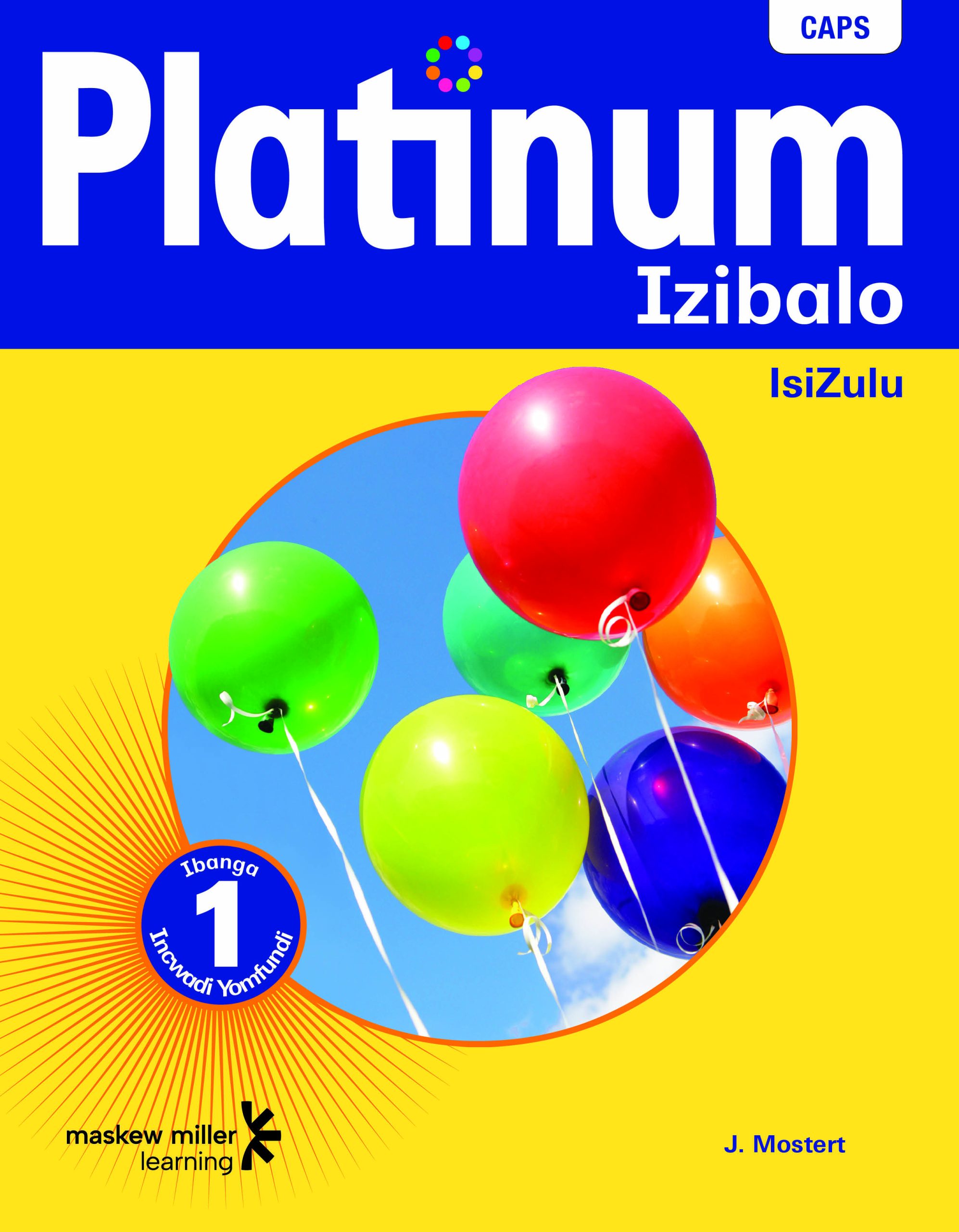 Platinum I-Mathematics Ibanga 1 Incwadi Yomfundi