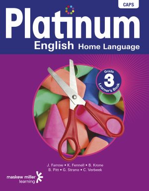 PLATINUM ENGLISH HOME LANGUAGE GRADE 3 LEARNER'S BOOK