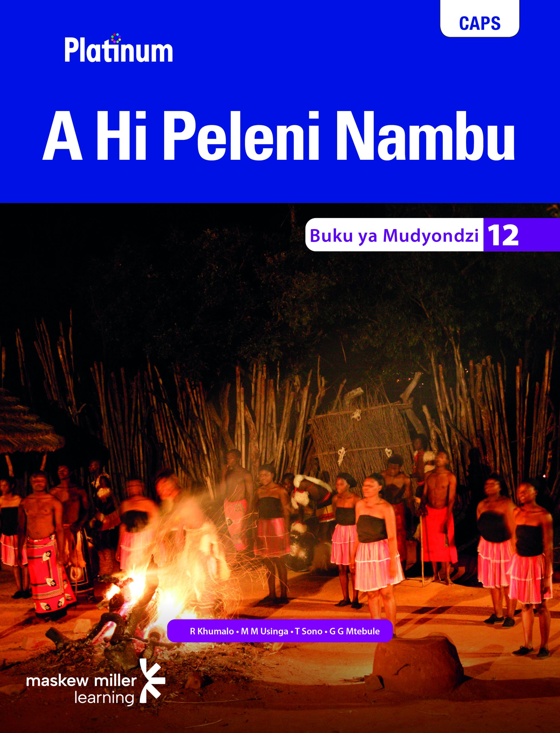 Platinum A Hi Peleni Nambu Grade 12 Learner's Book