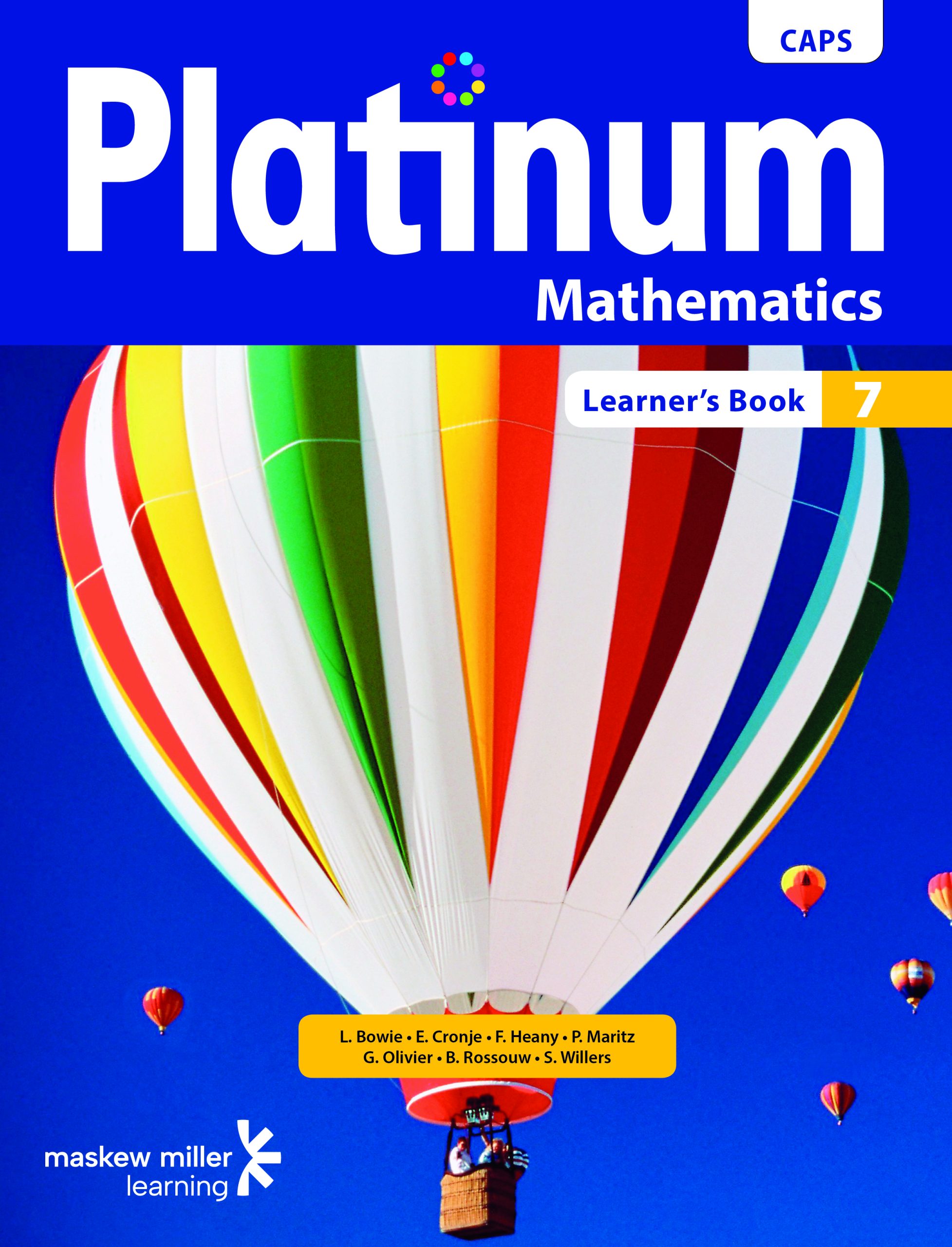 PLATINUM MATHEMATICS GRADE 7 LEARNER'S BOOK