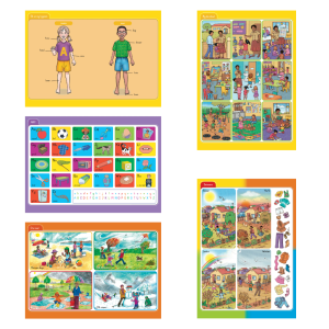 Afrikaans Sonder Grense Plakkaat-Pak Klankeprogram Eerste Addisionele Taal Graad 1