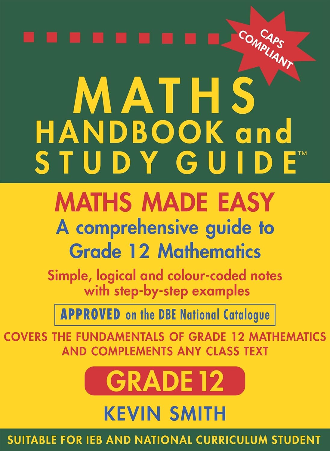 BERLUT MATHS HANDBOOK & STUDY GUIDE - GRADE 8