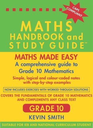 BERLUT MATHS HANDBOOK & STUDY GUIDE - GRADE 12 (ANSWER BOOK)