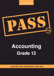 CAMBRIDGE PASS ACCOUNTING GRADE 12