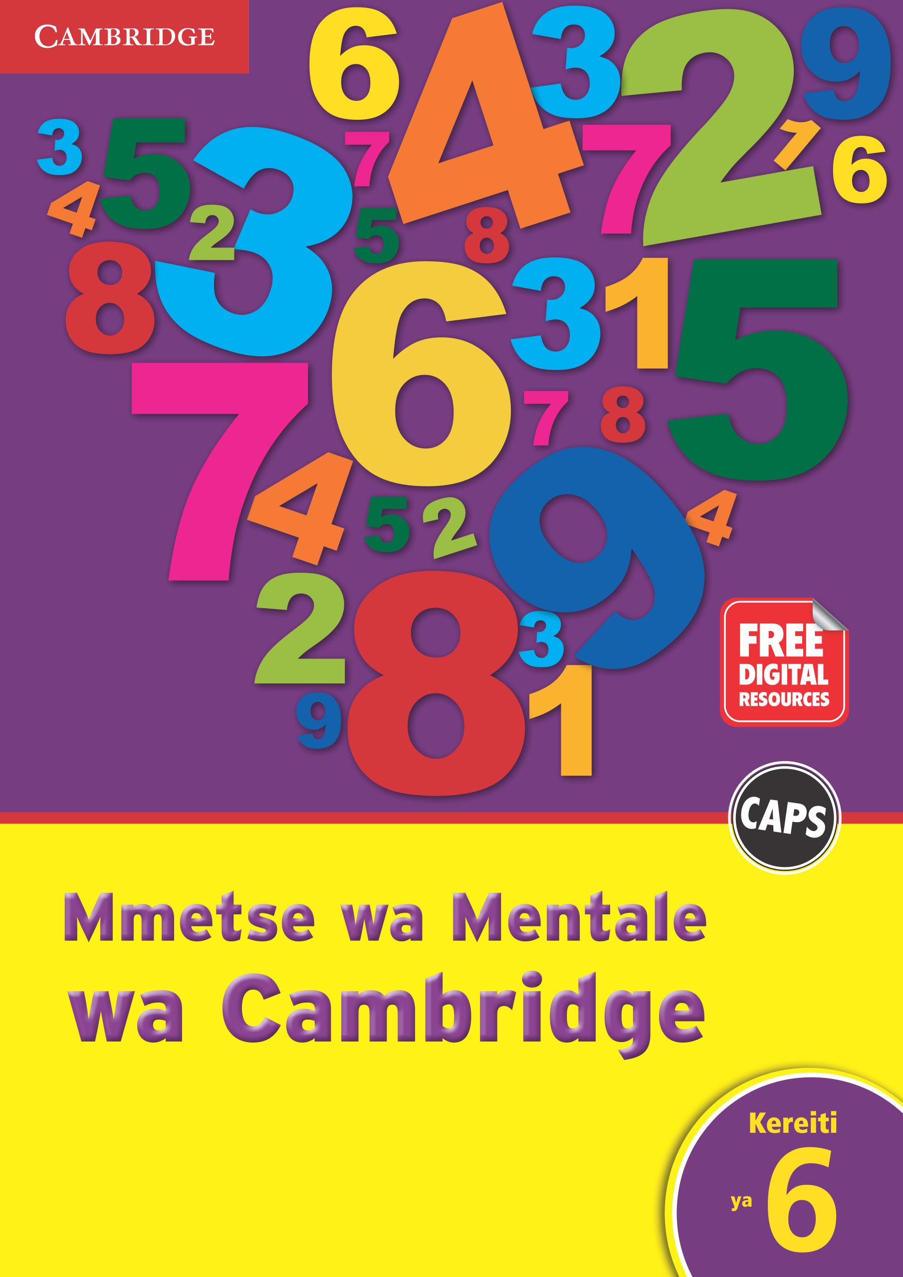 Cambridge Mental Maths Kereiti 6 Sesotho