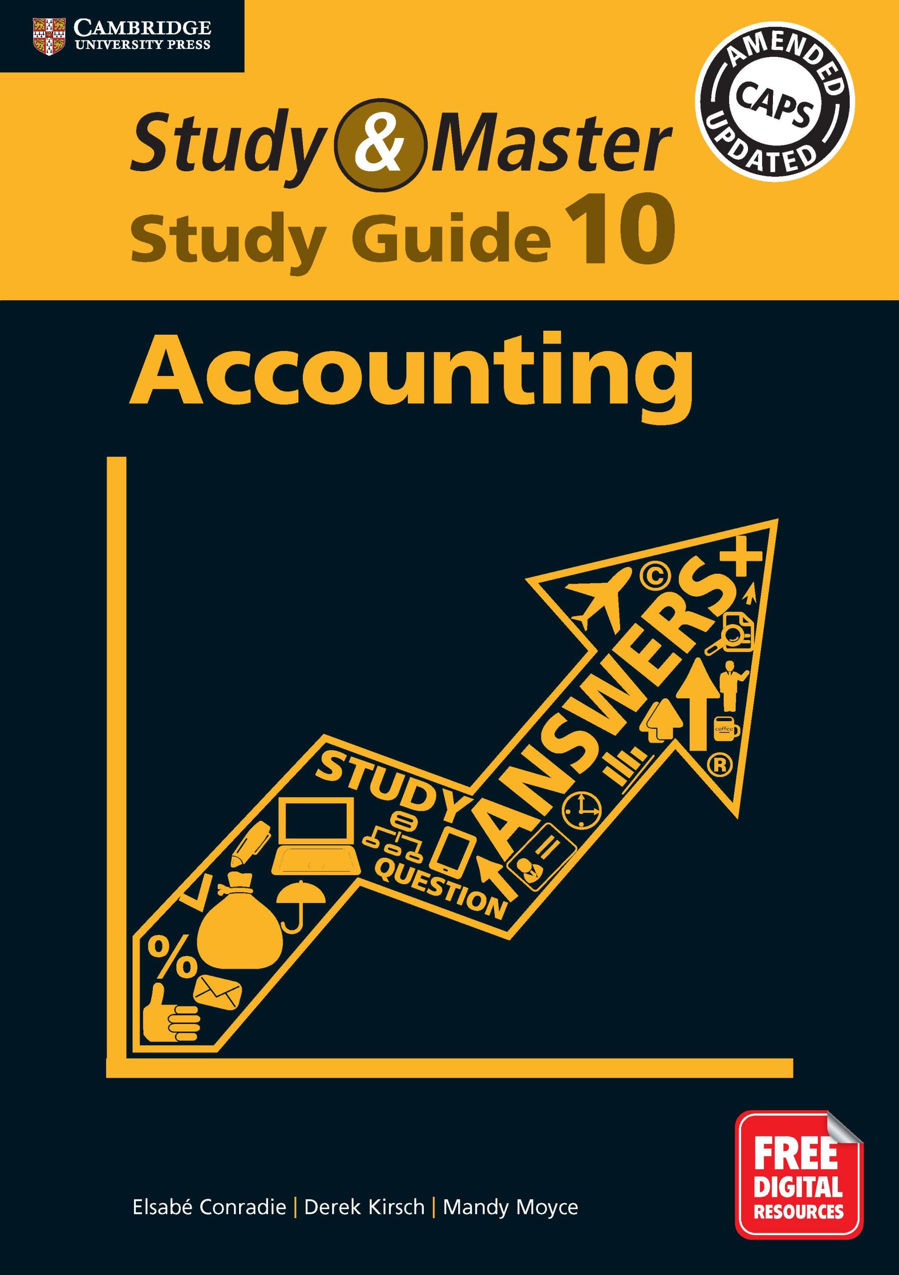 CAMBRIDGE STUDY & MASTER ACCOUNTING STUDY GUIDE GRADE 10