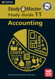 Cambridge Study & Master Accounting Study Guide Grade 11
