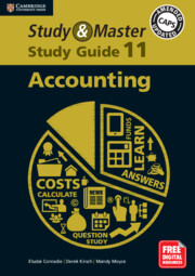 CAMBRIDGE STUDY & MASTER ACCOUNTING STUDY GUIDE GRADE 11