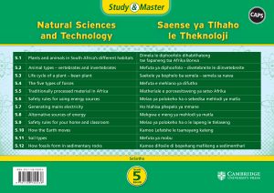Cambridge Study & Master Saense Le Thekenoloji Kereiti 5 (Poster Pack - 12 Posters In Carry Case)