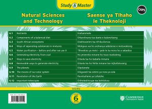 CAMBRIDGE STUDY & MASTER SAENSE LE THEKENOLOJI KEREITI 6 (POSTER PACK - 12 POSTERS IN CARRY CASE)