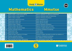 Cambridge Study & Master Mmetse Kereiti 5 (Revision Card Pack In Sleeve)