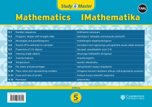 Cambridge Study & Master Imathematika Ibanga 5 (Poster Pack - 12 Posters In Carry Case)
