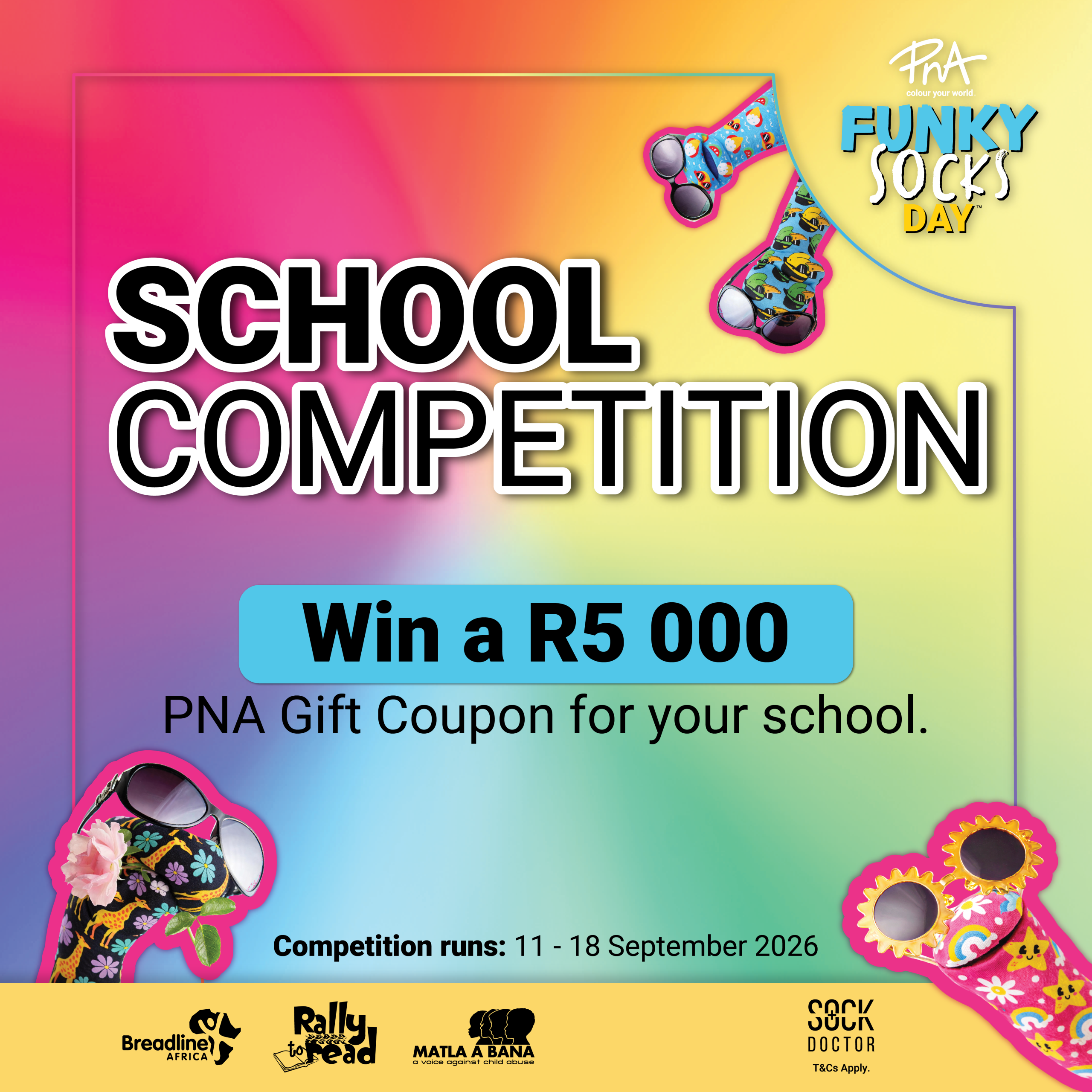 PNA Funky Socks Day School Competition
